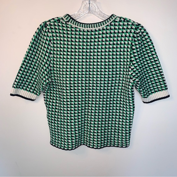 Maje Moxanne Tweed Cotton-Knit Top - Picture 10 of 15